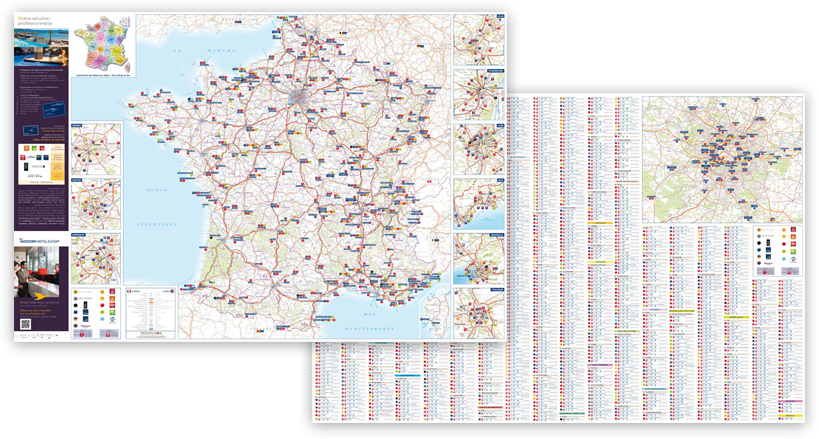 CARTE ROUTIERE PERSONNALISEE 2 Carte routière personnalisée Accor