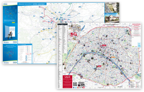 CARTE ROUTIERE PERSONNALISEE Carte routière personnalisée