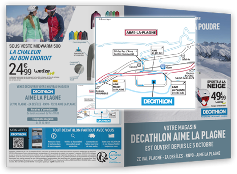‘ACCES PERSONNALISES DECATHLON Plan d'accès personnalisé Décathlon