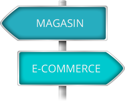 ILLUSTRATION CLICK & COLLECT e-commerce