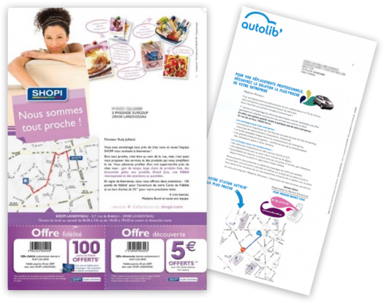 MAILINGS PERSONNALISES mailing personnalisé Shopi