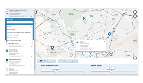 Solutions métiers portfolio locator par evermaps