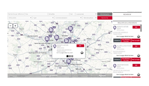 Solutions métiers solutions immobilier par evermaps