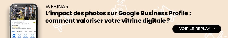 Webinar : l'impact des photos sur Google Business Profile