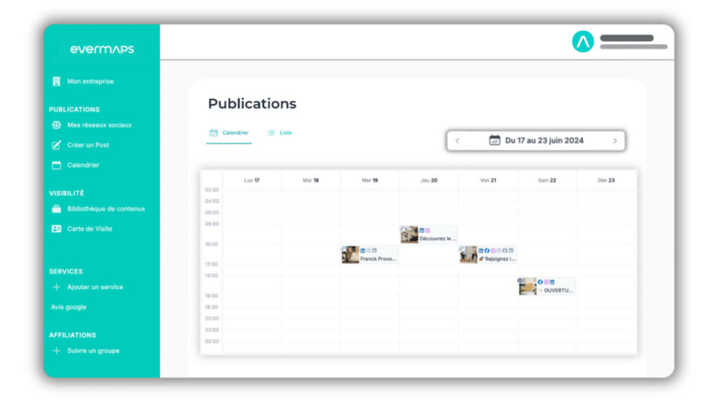 Social Media • evermaps
